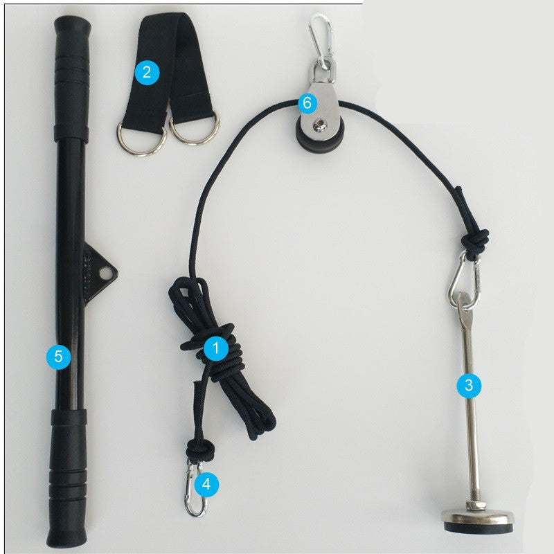 JMT-522314 Comprehensive Pull Rope Fitness Device for Versatile Training