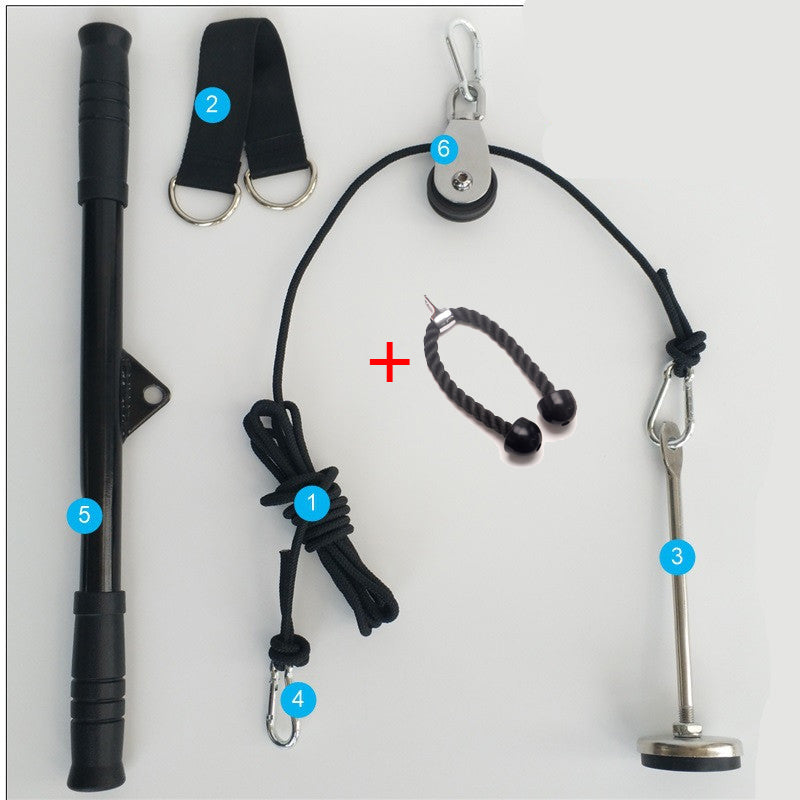 JMT-522314 Comprehensive Pull Rope Fitness Device for Versatile Training