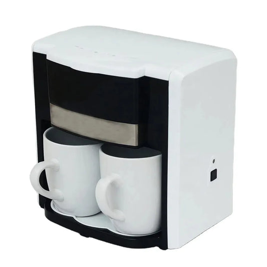 JMT-522506 Electric Drip Coffee Maker for Home Use - Portable Espresso Machine with Two Cups