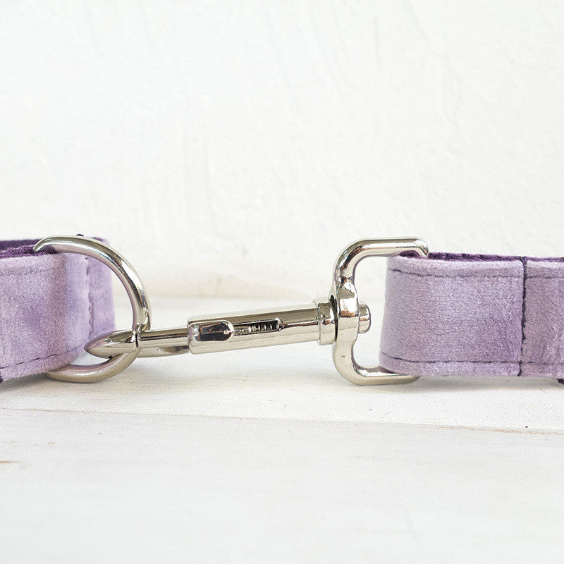 JMT-522570 Light Purple Polyester Dog Leash Pull Strap - Available in XS to XL Sizes