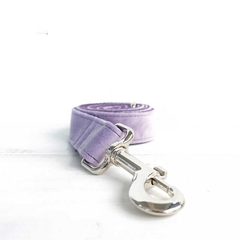 JMT-522570 Light Purple Polyester Dog Leash Pull Strap - Available in XS to XL Sizes