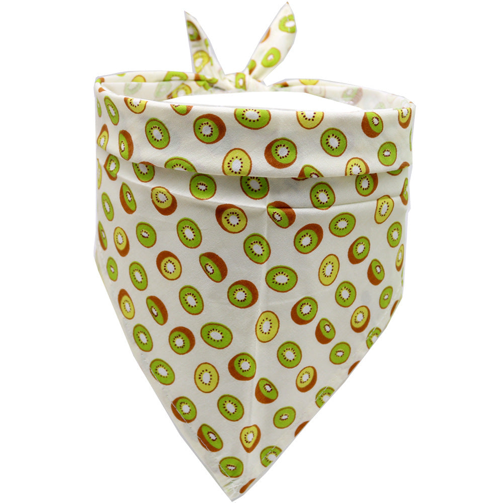 JMT-522698 Triangle Pet Saliva Towel - Soft Cotton for Small, Medium & Large Dogs