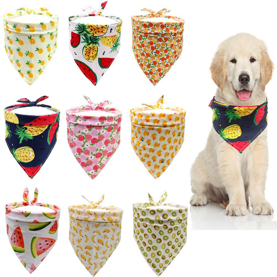 JMT-522698 Triangle Pet Saliva Towel - Soft Cotton for Small, Medium & Large Dogs