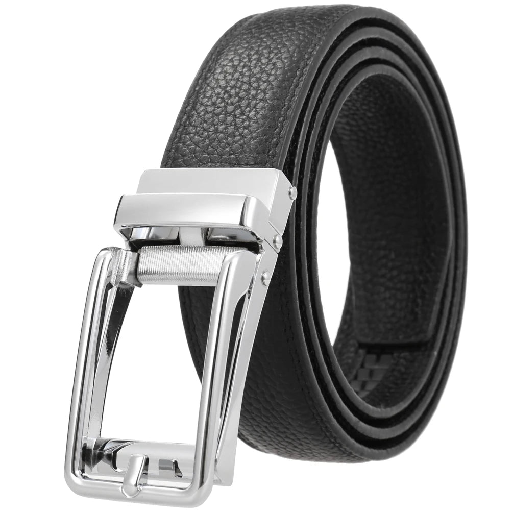 JMT-522826 Men's Size 3.0 Genuine Leather Belt - Classic Design for Everyday Wear