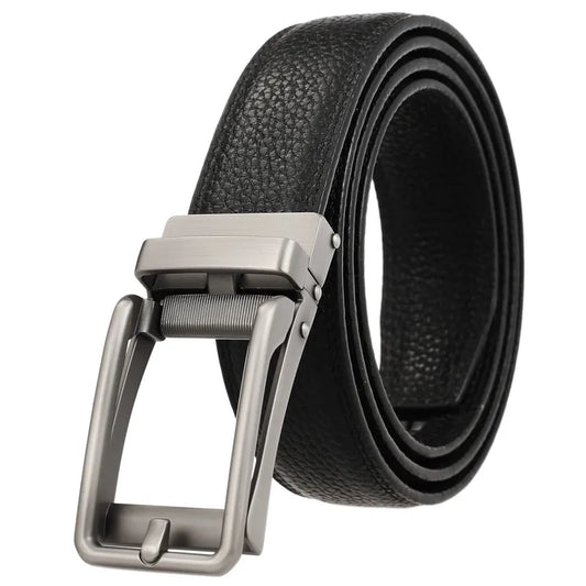 JMT-522826 Men's Size 3.0 Genuine Leather Belt - Classic Design for Everyday Wear