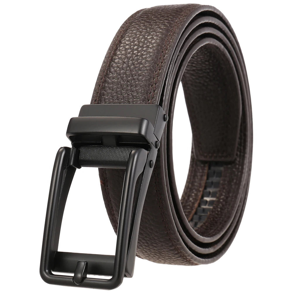 JMT-522826 Men's Size 3.0 Genuine Leather Belt - Classic Design for Everyday Wear