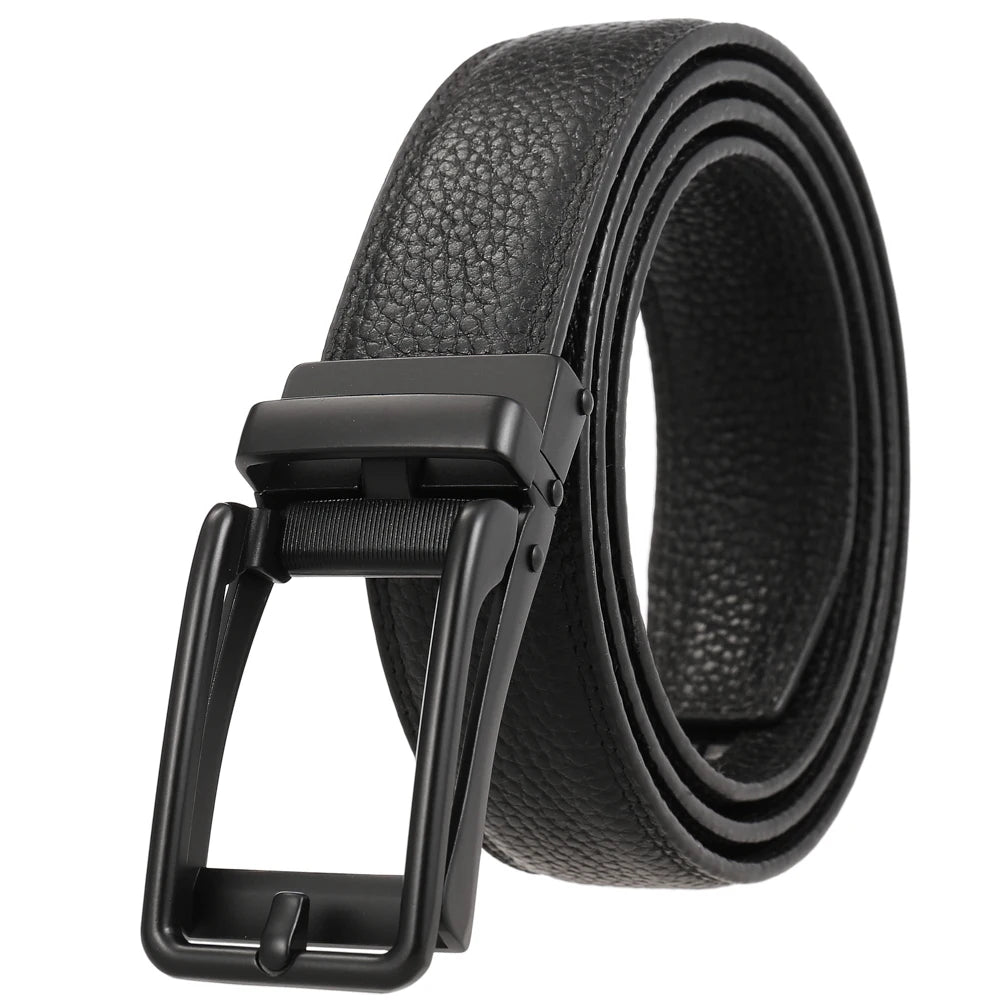 JMT-522826 Men's Size 3.0 Genuine Leather Belt - Classic Design for Everyday Wear