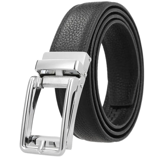 JMT-522826 Men's Size 3.0 Genuine Leather Belt - Classic Design for Everyday Wear