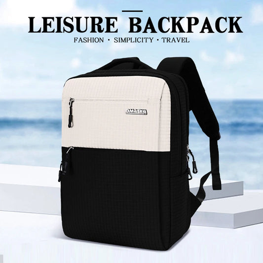 JMT-523402 Custom Logo Men’s and Women’s 17-Inch Business Backpack for Students and Professionals