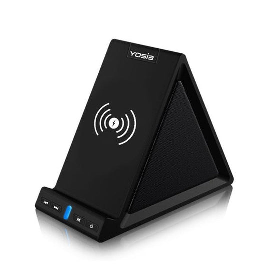 JMT-523402 Multifunctional Bluetooth Speaker with Mobile Phone Stand and Wireless Charging Capability
