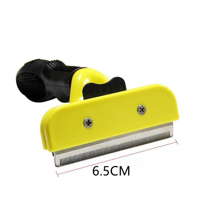 JMT-523466 Self-Blade Pet Grooming Comb with Fashionable ABS Handle