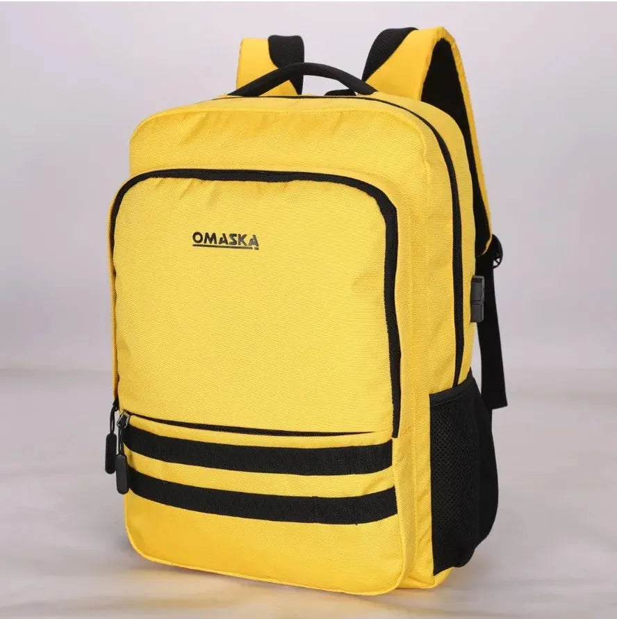 JMT-523786 17 Inch Nylon Waterproof Laptop Rucksack with USB Port for Men - Model TSX-22017