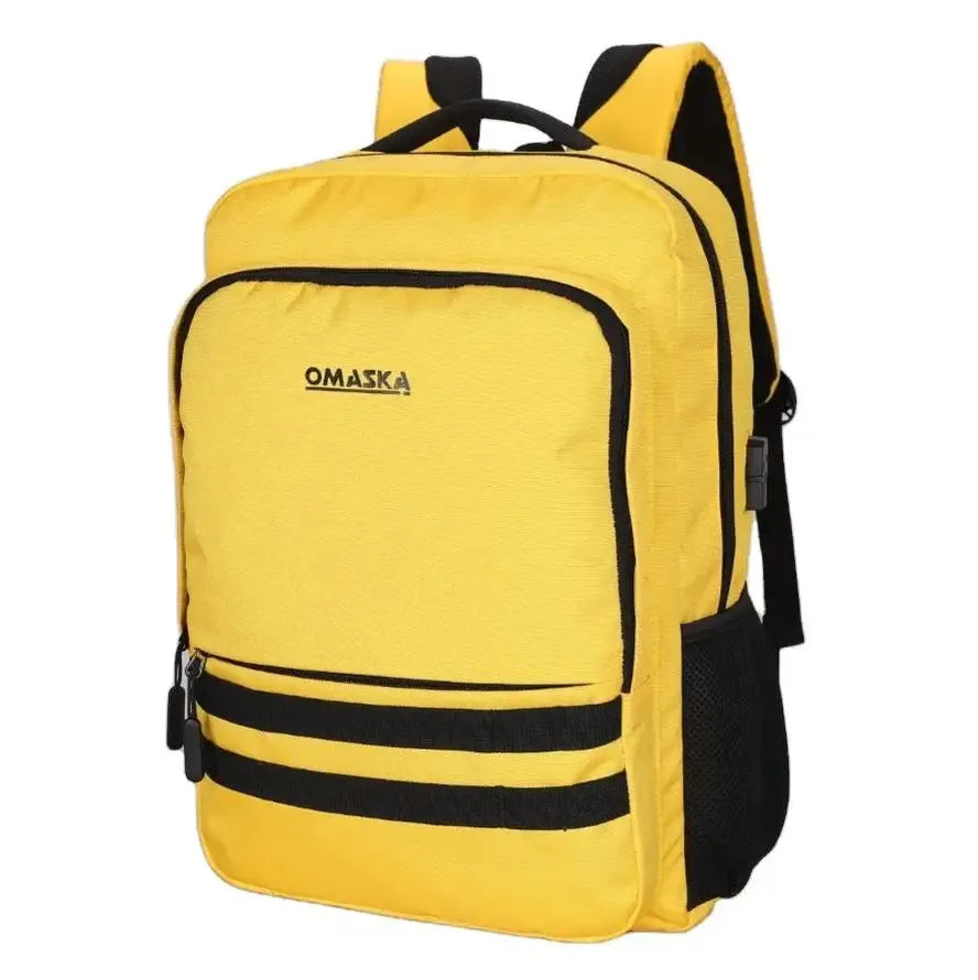 JMT-523786 17 Inch Nylon Waterproof Laptop Rucksack with USB Port for Men - Model TSX-22017