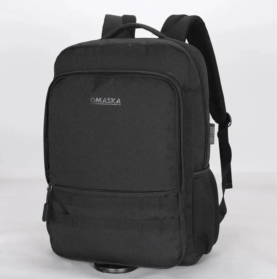JMT-523786 17 Inch Nylon Waterproof Laptop Rucksack with USB Port for Men - Model TSX-22017