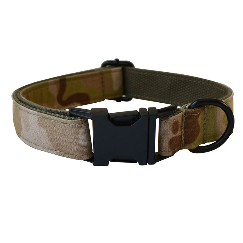 JMT-524042 Camouflage Dog Leash and Collar Set with Bow Tie Accessories