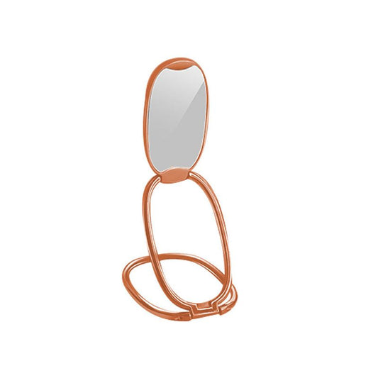 JMT-524234 Foldable Double Ring Mobile Phone Holder - Aluminum Alloy, Multiple Colors Available