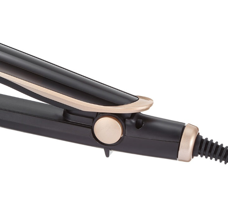 JMT-524362 Ceramic Tourmaline Hair Straightener and Curler with Adjustable Temperature and LED Display