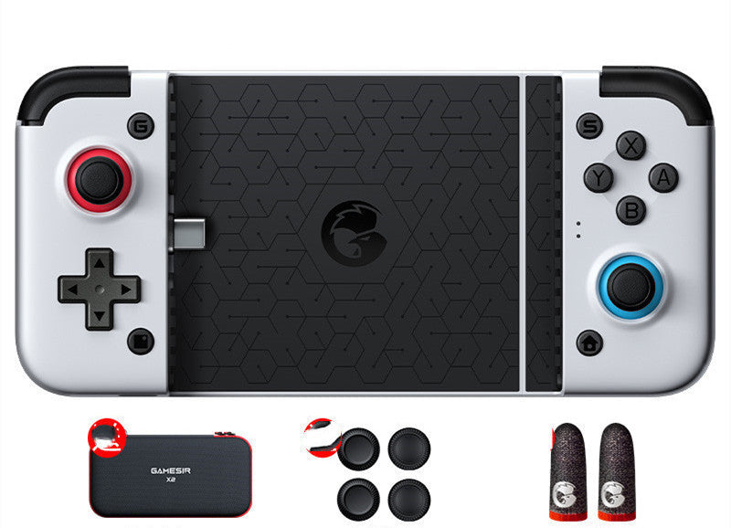 JMT-524554 Android Mobile Game Controller for Phone with Adjustable Handle - ABS Material, USB Interface, No Vibration
