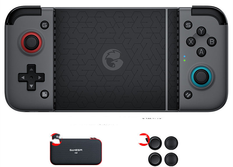 JMT-524554 Android Mobile Game Controller for Phone with Adjustable Handle - ABS Material, USB Interface, No Vibration