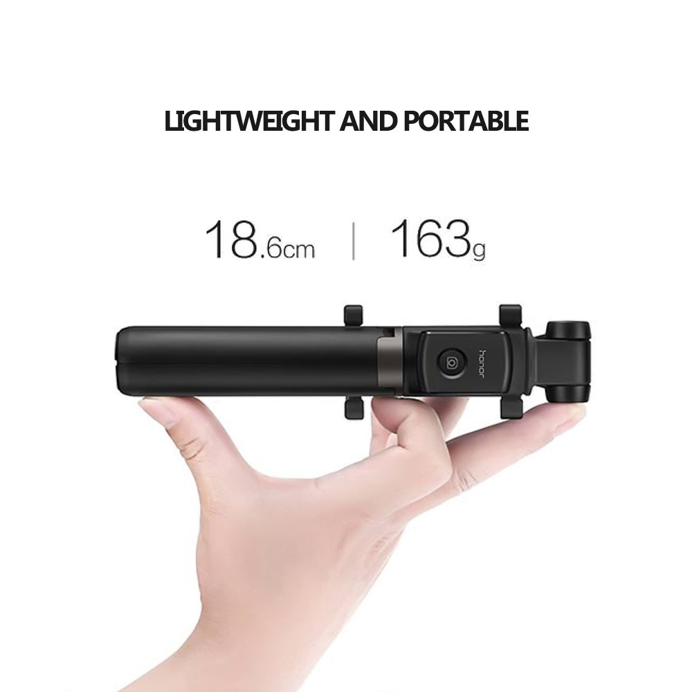 JMT-524554 Bluetooth Wireless Selfie Stick Tripod for iPhone - Black and White, 660mm Extendable, Compact Design
