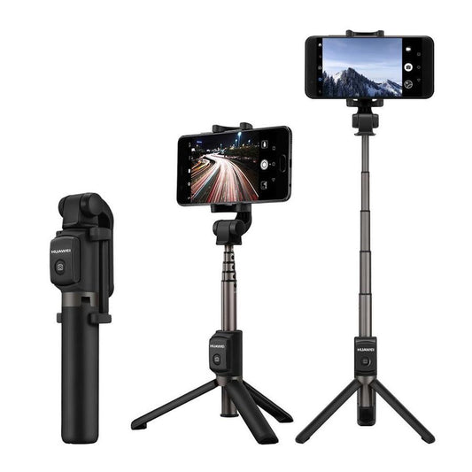 JMT-524554 Bluetooth Wireless Selfie Stick Tripod for iPhone - Black and White, 660mm Extendable, Compact Design