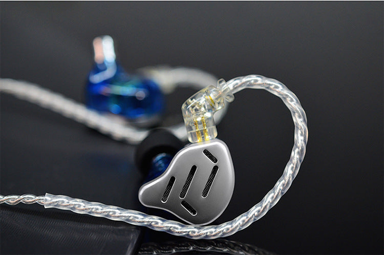 JMT-524874 KZ ZAX High-Fidelity In-Ear Headphones with L-Bend 3.5mm Plug