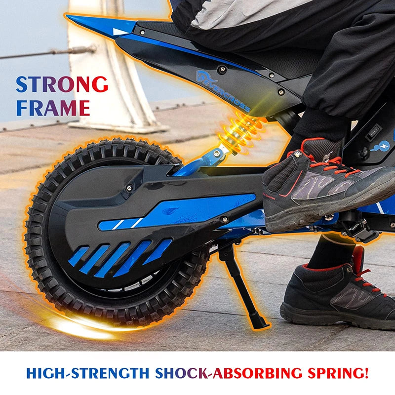 JMT-525130 Electric Dirt Bike for Kids - 36V 300W Lightweight Racing Dirt Bike with Durable Aluminum Frame , Top Speed 27.9 mph