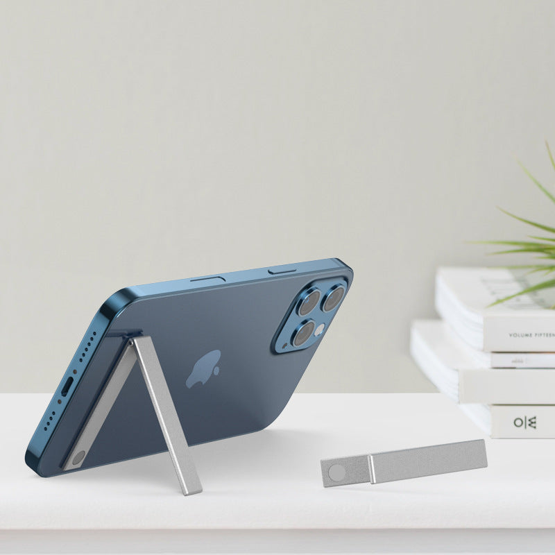 JMT-525386 Portable Folding Aluminum Alloy Mobile Phone Holder - Compact Design for Easy Use and Charging