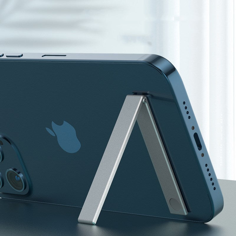 JMT-525386 Portable Folding Aluminum Alloy Mobile Phone Holder - Compact Design for Easy Use and Charging
