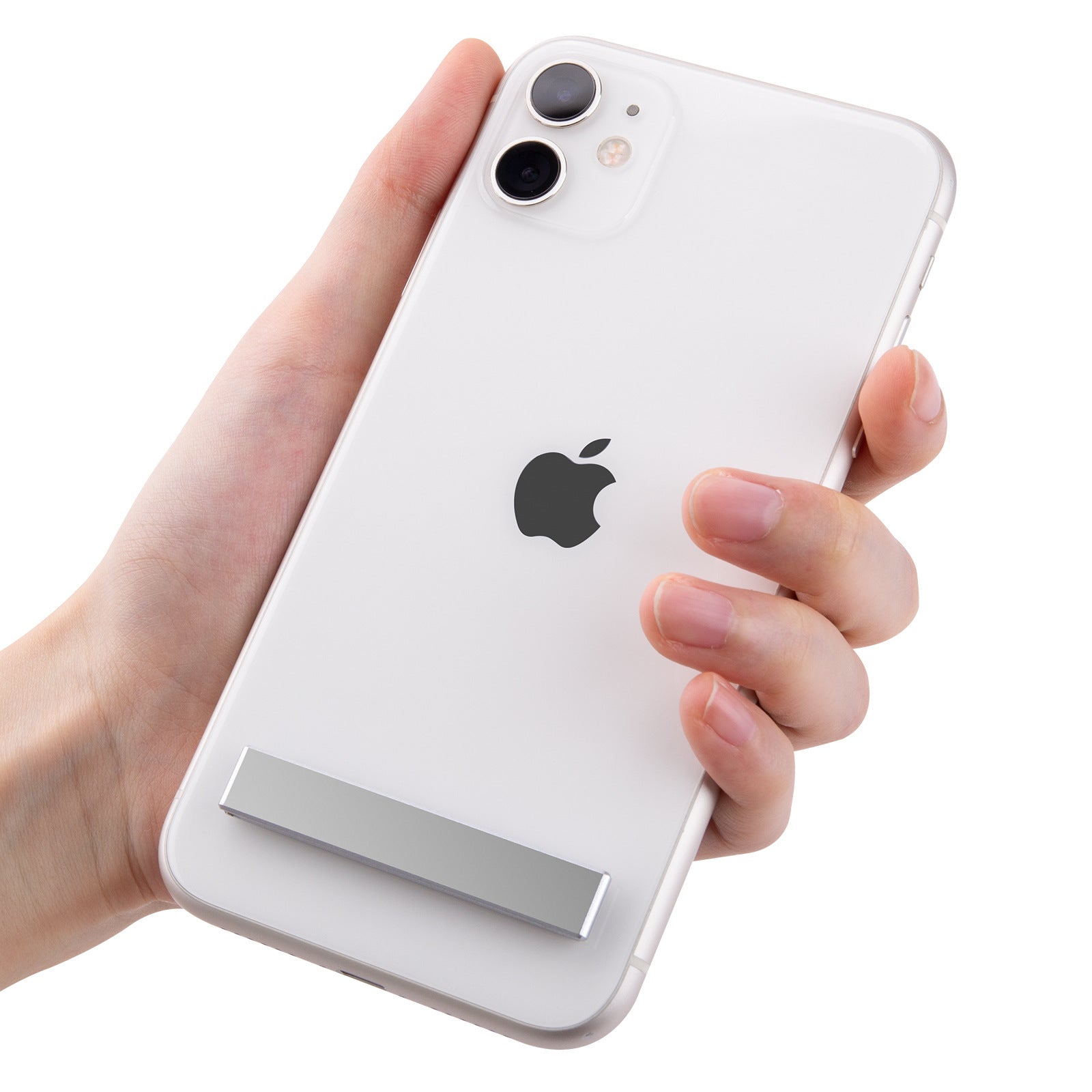 JMT-525386 Portable Folding Aluminum Alloy Mobile Phone Holder - Compact Design for Easy Use and Charging