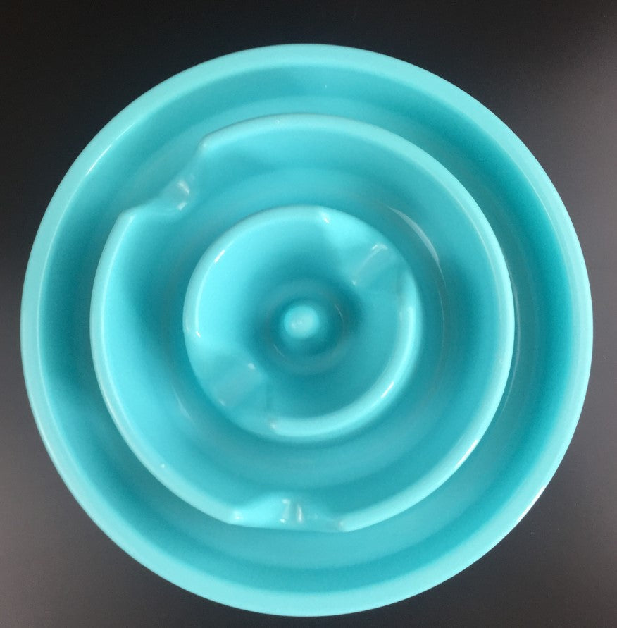 JMT-525706 Anti-Smashing Slow Feed Dog Bowl for Miniature to Large Breeds - 28cm ABS Material