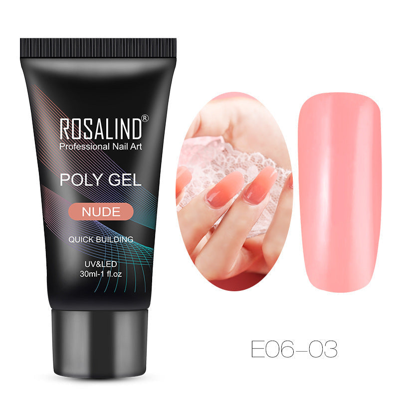 JMT-525834 Crystal Nail Extension Phototherapy Glue - 30ml Colloid Texture for Durable and Convenient Use