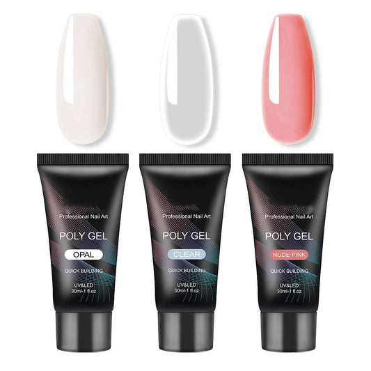 JMT-525834 Crystal Nail Extension Phototherapy Glue - 30ml Colloid Texture for Durable and Convenient Use