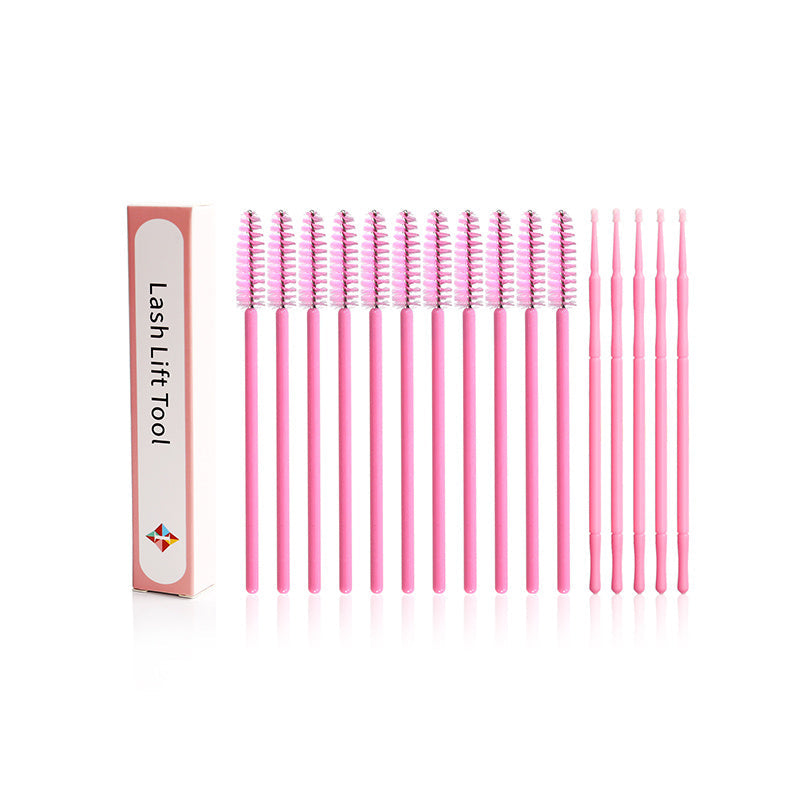 JMT-525962 Simple Hot Curling Eyelash Extension Set - Independent Box, White