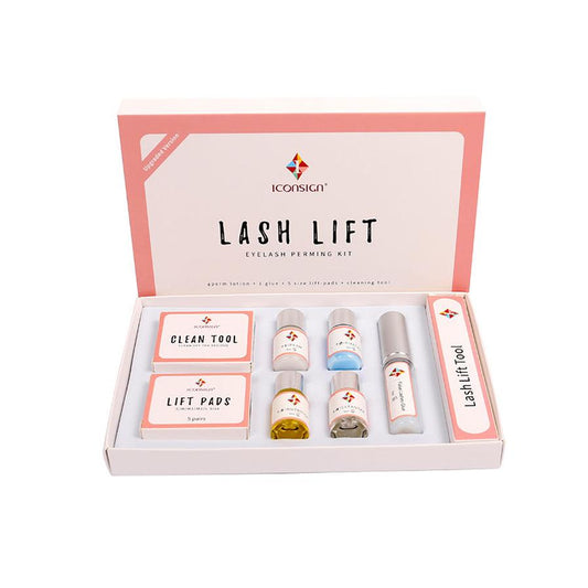 JMT-525962 Simple Hot Curling Eyelash Extension Set - Independent Box, White