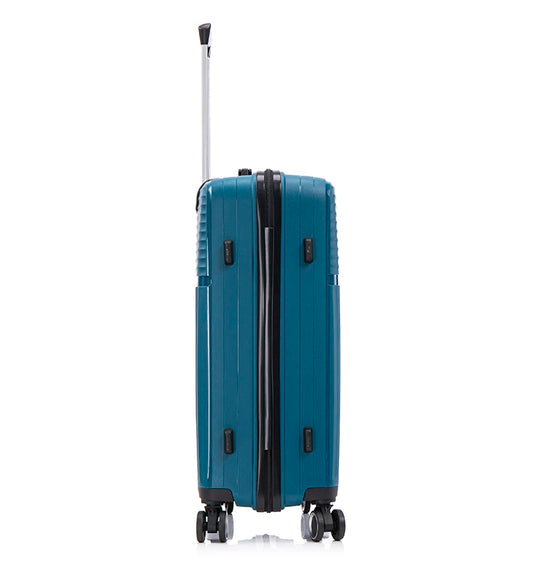 JMT-526410 Durable Outdoor Activity Luggage Set with Mute Wheels and Iron Trolley - 3 Pieces