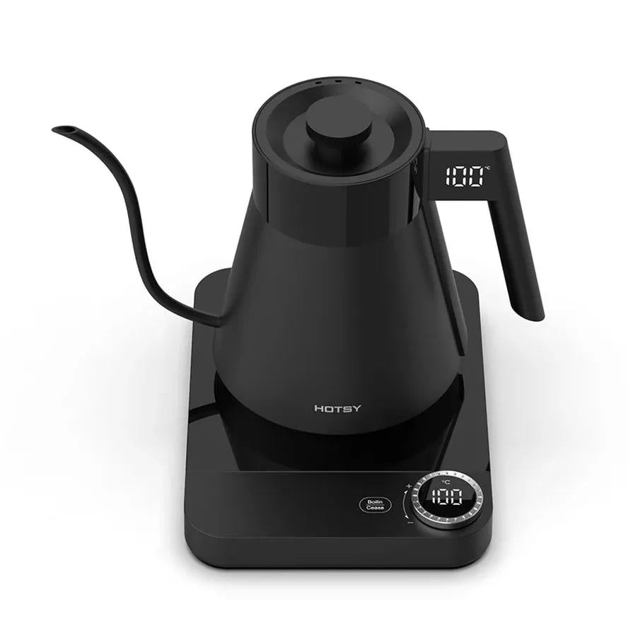 JMT-526794 Automatic Turkish Coffee Maker with 1.5L Capacity and Stainless Steel Gooseneck Kettle, Featuring Temperature Control and Keep Warm Function