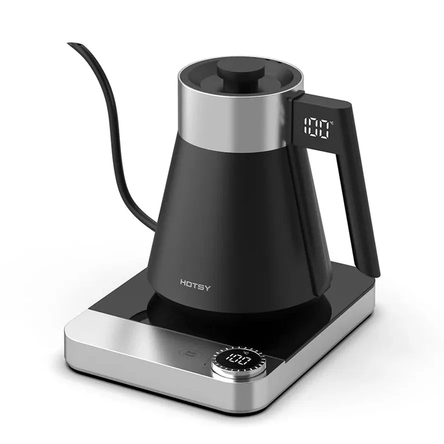 JMT-526794 Automatic Turkish Coffee Maker with 1.5L Capacity and Stainless Steel Gooseneck Kettle, Featuring Temperature Control and Keep Warm Function