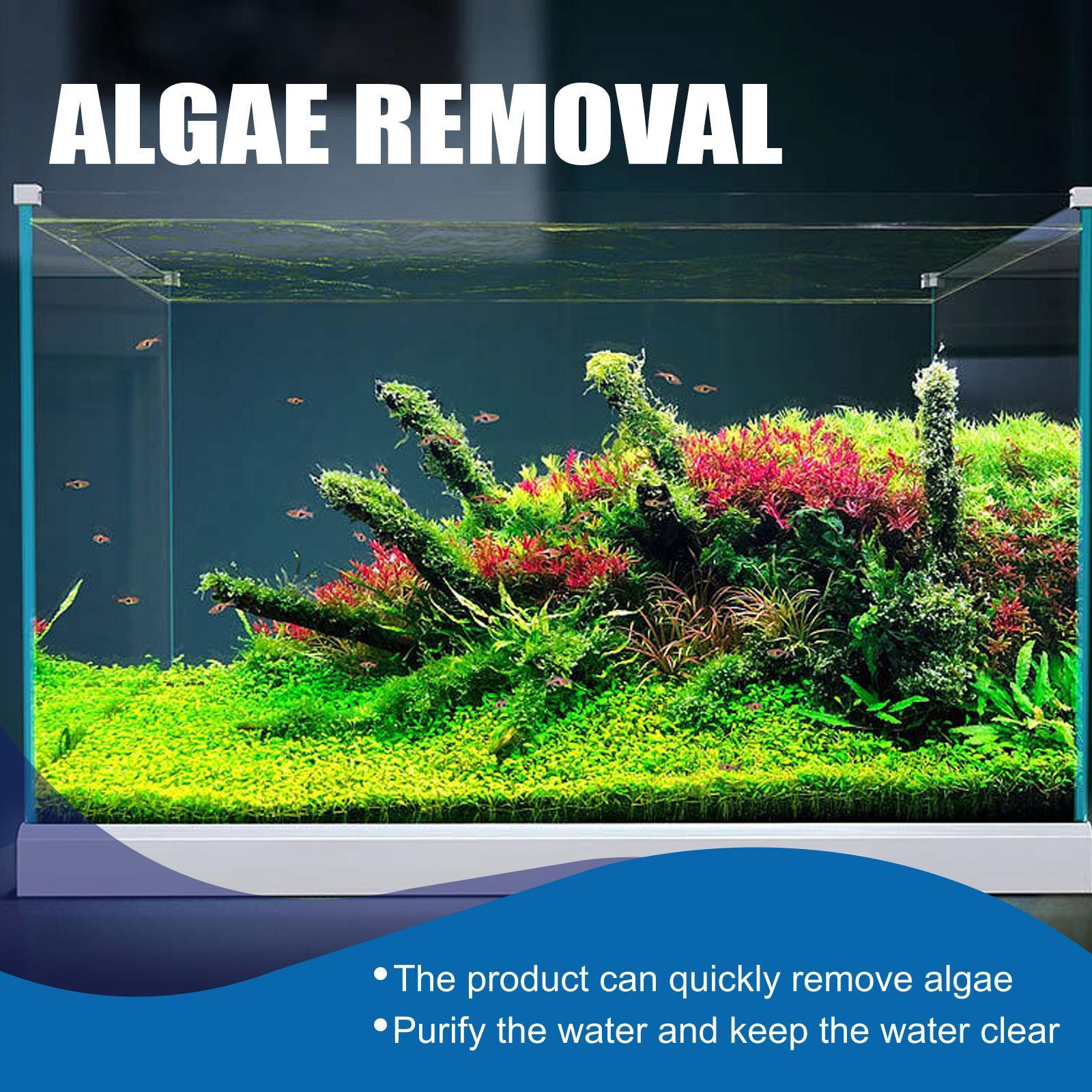 JMT-526858 Lichen Algaecide for Fish Tank Cleaning - Effective Moss and Green Water Algae Remover
