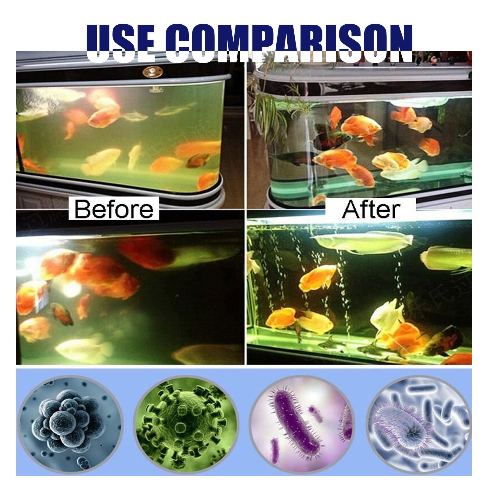 JMT-526858 Lichen Algaecide for Fish Tank Cleaning - Effective Moss and Green Water Algae Remover