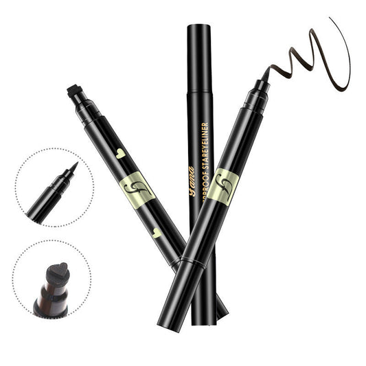 JMT-527114 Double-Ended Black Seal Eyeliner with Star, Heart, and Moon Designs
