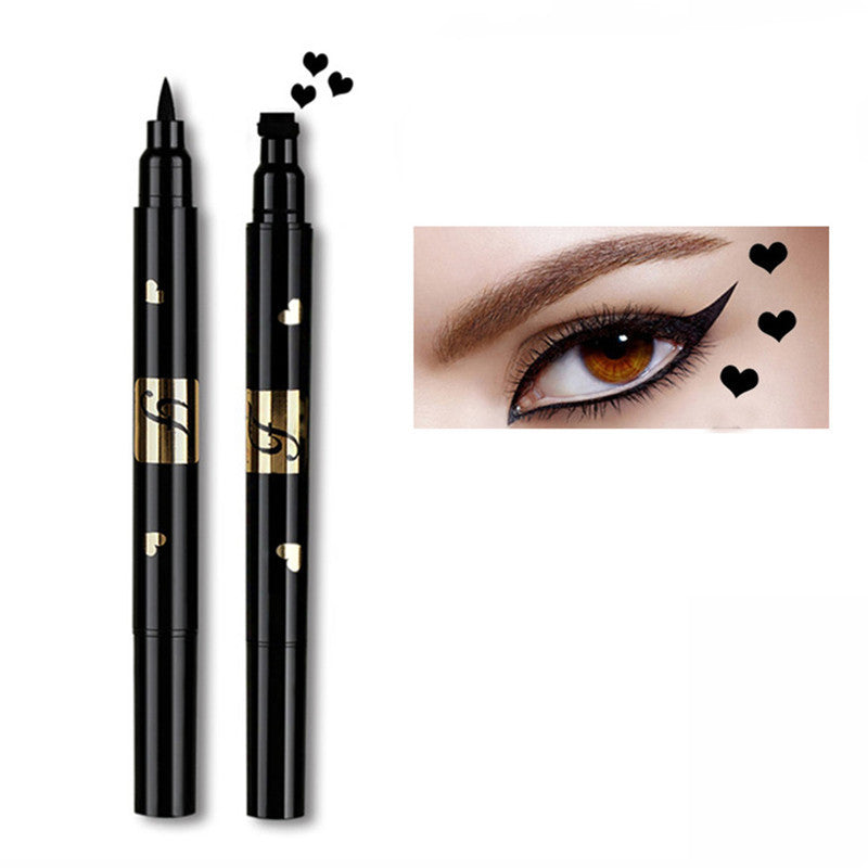 JMT-527114 Double-Ended Black Seal Eyeliner with Star, Heart, and Moon Designs