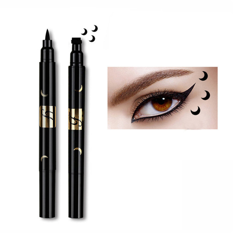 JMT-527114 Double-Ended Black Seal Eyeliner with Star, Heart, and Moon Designs