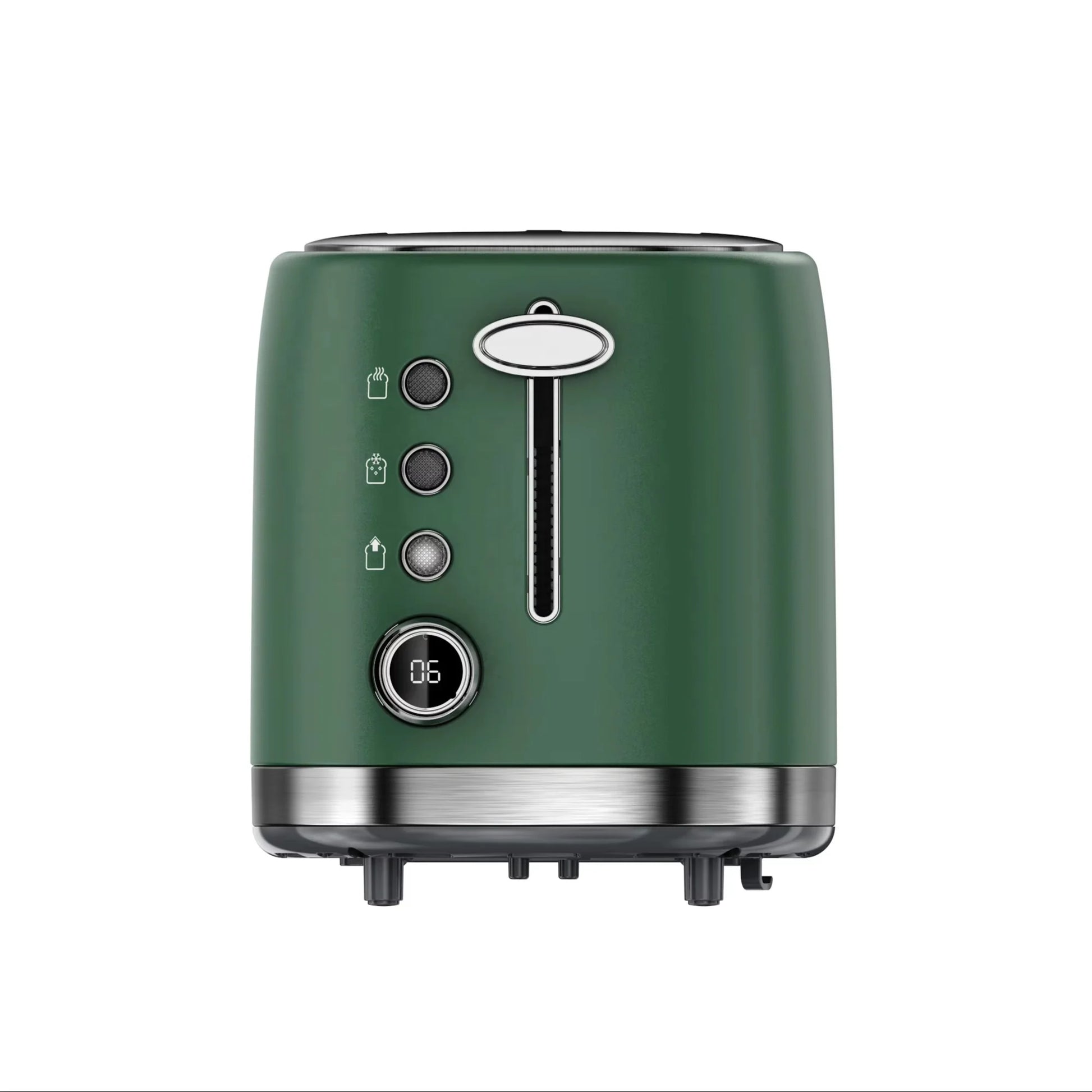 JMT-527498 Digital Display 2-Slice Toasting Machine with Defrost, Reheat and Cancel Functions