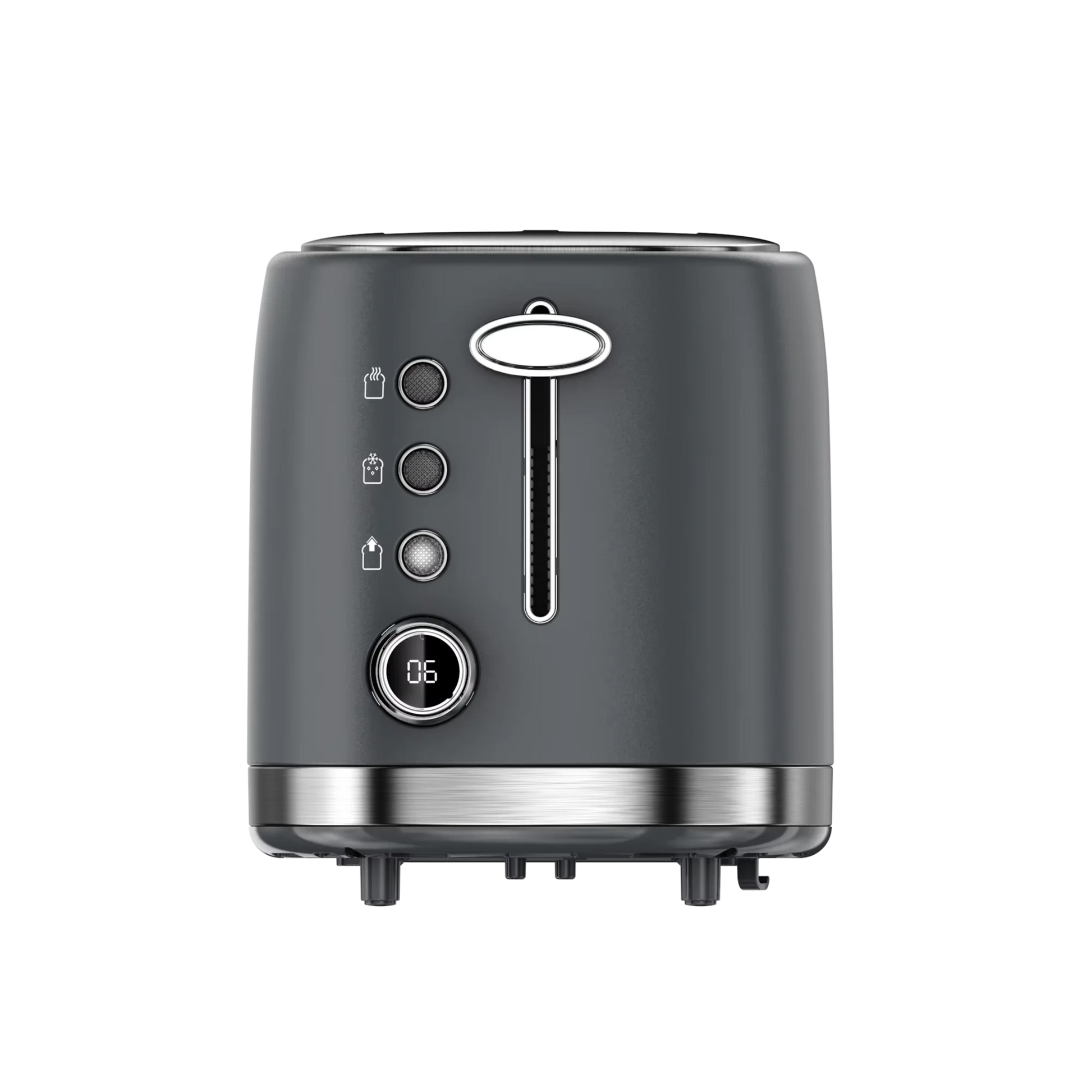 JMT-527498 Digital Display 2-Slice Toasting Machine with Defrost, Reheat and Cancel Functions