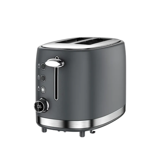 JMT-527498 Digital Display 2-Slice Toasting Machine with Defrost, Reheat and Cancel Functions
