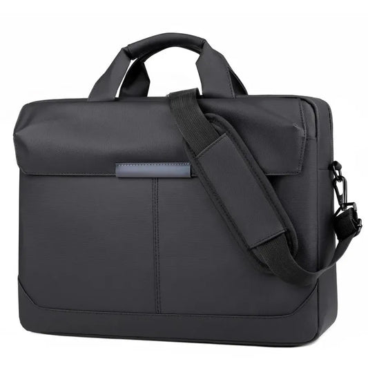 JMT-527498 Waterproof Lightweight 15.6 Inch Laptop Shoulder Briefcase with Large Capacity for Students