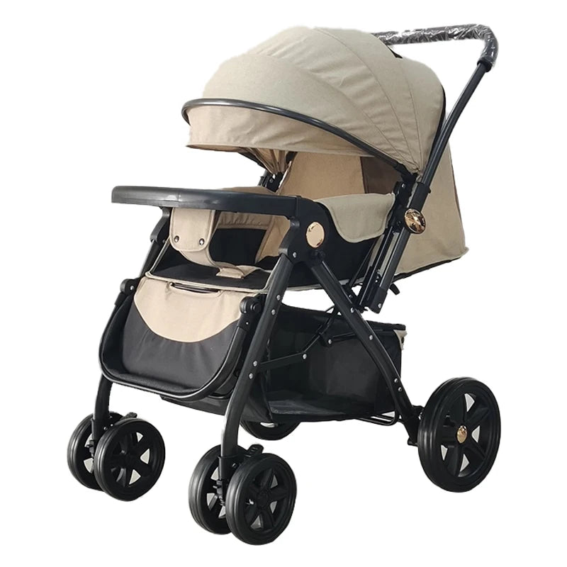 JMT-527690 Luxury Bidirectional Portable navy Blue Baby Pram Stroller for Newborn Travel