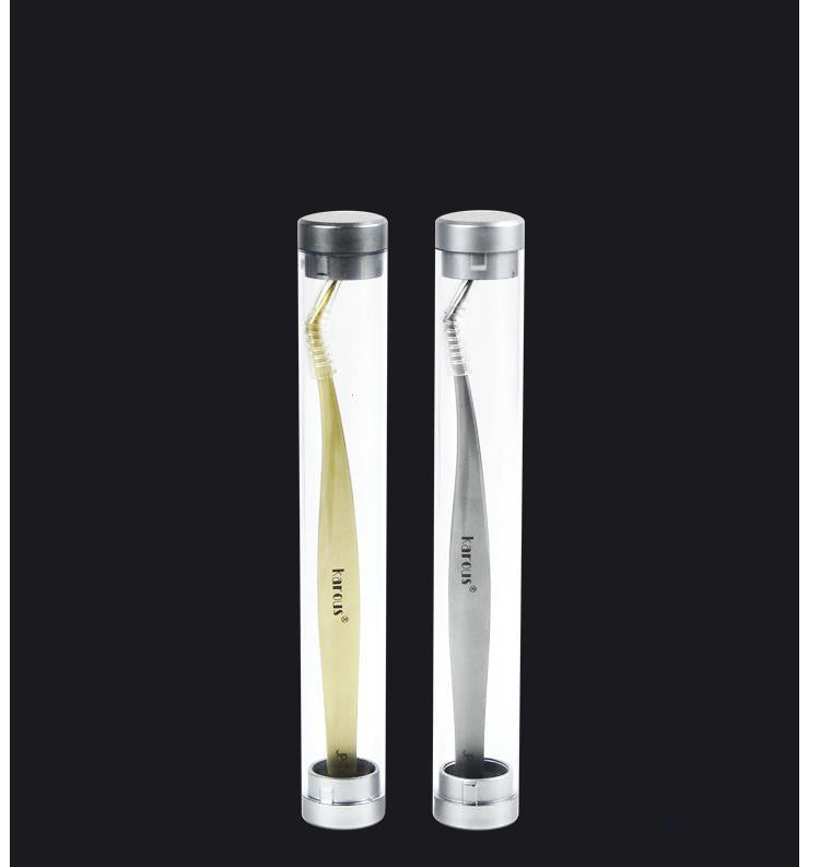 JMT-527946 Precision Long-Mouthed Flowering Tweezers for Eyelash Grafting and Hair Division