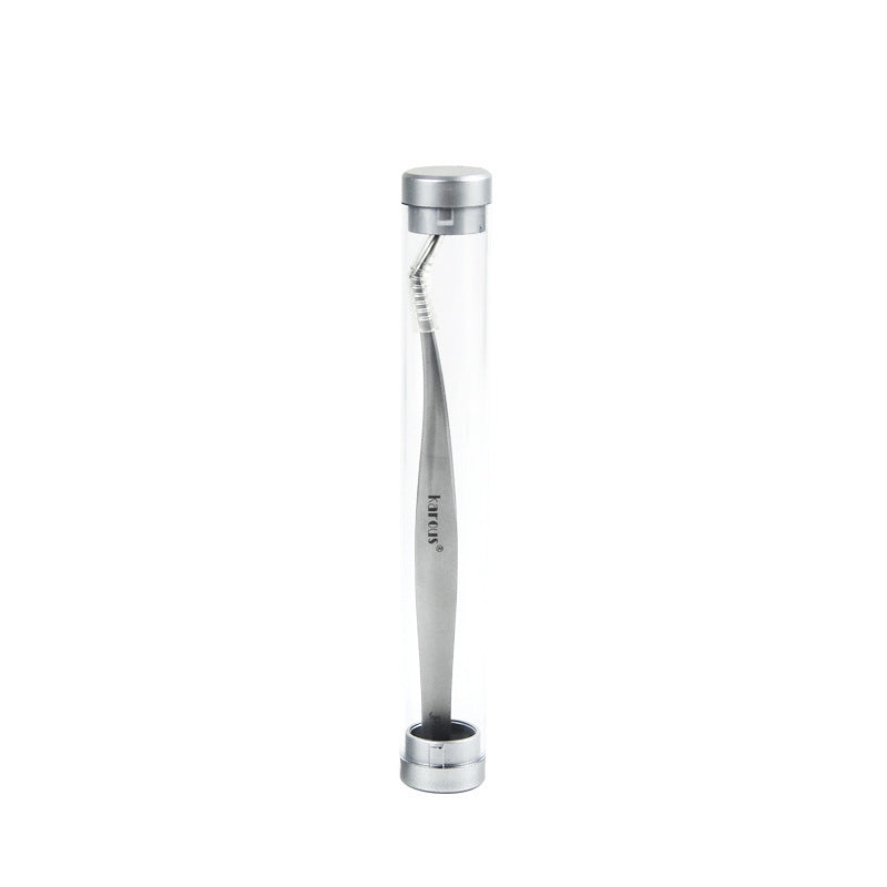 JMT-527946 Precision Long-Mouthed Flowering Tweezers for Eyelash Grafting and Hair Division
